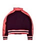 Nike 100% Polyester Color Block Purple Track Jacket Size M (kids) - photo 2