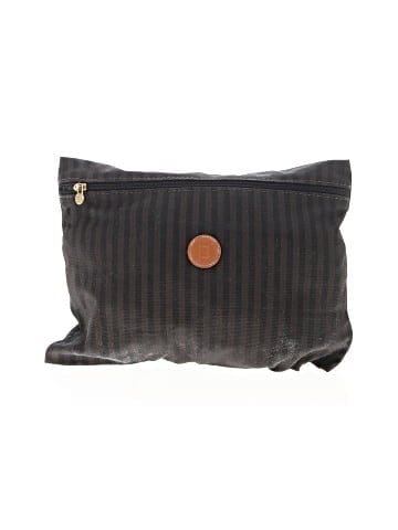 Fendi Vintage Pequin Clutch (view 1)