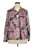 Blair 100% Polyester Paisley Pink Long Sleeve Blouse Size 2XL - photo 1
