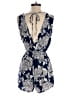 Unbranded 100% Polyester Paisley Blue Romper Size S - photo 2