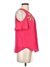 A. Byer Pink Sleeveless Blouse Size S - photo 4