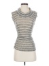 BCX Silver Short Sleeve Turtleneck Size XS - photo 1