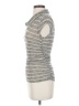 BCX Silver Short Sleeve Turtleneck Size XS - photo 5
