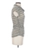 BCX Silver Short Sleeve Turtleneck Size XS - photo 4