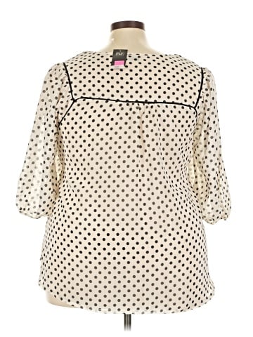 F&F Clothing 3/4 Sleeve Blouse (view 2)