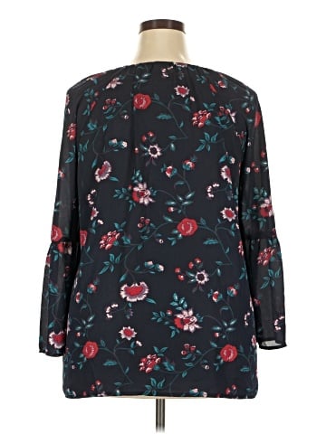 Faded Glory 3/4 Sleeve Blouse (view 2)
