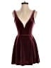 Express Burgundy Cocktail Dress Size XS - photo 1