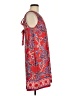 Kohl's Paisley Red Casual Dress Size M - photo 4
