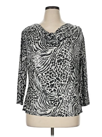 MSK 3/4 Sleeve Blouse (view 1)