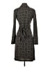 Express 100% Polyester Houndstooth Black Cocktail Dress Size 3 - 4 - photo 2
