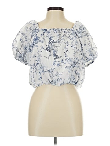 Calypso St. Barth Short Sleeve Blouse (view 1)