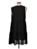 Unbranded Solid Black Casual Dress Size L - photo 2