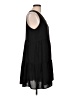 Unbranded Solid Black Casual Dress Size L - photo 4