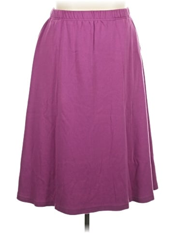 Woman Within Casual Skirt (view 1)