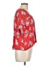 Madewell Red Short Sleeve Blouse Size L - photo 4