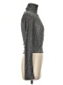 Knot Sisters Metallic Gray Turtleneck Sweater Size M - photo 4