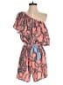 Corey Lynn Calter Paisley Orange Pink Romper Size S - photo 1