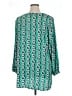 IMAN 100% Polyester Teal 3/4 Sleeve Blouse Size 1X - photo 2