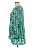 IMAN 100% Polyester Teal 3/4 Sleeve Blouse Size 1X - photo 5