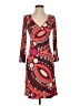 Emilio Pucci 100% Silk Paisley Graphic Pink Cocktail Dress Size S (estimated) - photo 1