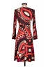 Emilio Pucci 100% Silk Paisley Graphic Pink Cocktail Dress Size S (estimated) - photo 2