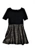 Ella Moss Black Gold Dress Size 14 - photo 1