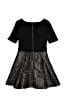 Ella Moss Black Gold Dress Size 14 - photo 2