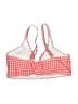 Blooming Jelly Checkered-gingham Red Swimsuit Top Size XXL - photo 2
