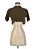 OFF-WHITE Brown Short Sleeve Turtleneck Size S - photo 1