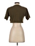 OFF-WHITE Brown Short Sleeve Turtleneck Size S - photo 2