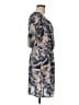 Daniel Rainn 100% Polyester Print Blue Casual Dress Size M - photo 4