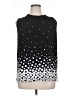 Croft & Barrow Polka Dots Black Sleeveless Blouse Size XL - photo 1