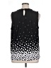 Croft & Barrow Polka Dots Black Sleeveless Blouse Size XL - photo 2