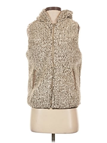 CoffeeShop Faux Fur Vest (view 1)