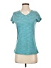 Cascade Sport 100% Polyester Teal Active T-Shirt Size S - photo 1