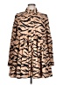 Aje. 100% Cotton Animal Print Brown Kimono Size 12 - photo 1