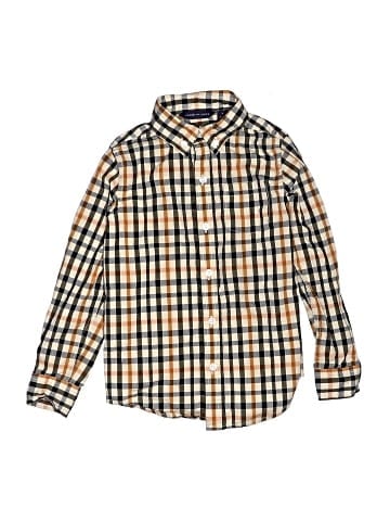 Janie and Jack Long Sleeve Button-Down Shirt (view 1)