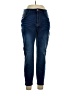 Unbranded Solid Blue Jeans Size 1X - photo 1