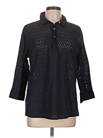Gretchen Scott Designs 3/4 Sleeve Button-Down Shirt (view 1)