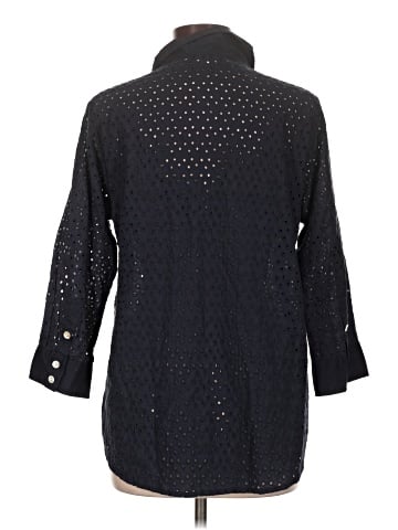 Gretchen Scott Designs 3/4 Sleeve Button-Down Shirt (view 2)