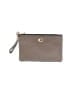 Coach 100% Leather Gray Leather Wristlet One size - photo 1