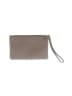 Coach 100% Leather Gray Leather Wristlet One size - photo 2