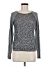 Elle Metallic Silver Pullover Sweater Size M - photo 1
