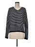 Uniqlo Stripes Black Pullover Sweater Size M - photo 1