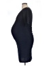 Mamalicious Blue Casual Dress Size XL - photo 5