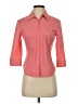 Express Color Block Pink 3/4 Sleeve Blouse Size 1 - 2 - photo 1