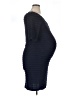 Mamalicious Blue Casual Dress Size XL - photo 4