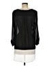 Hazel 100% Polyester Black Long Sleeve Blouse Size M - photo 2