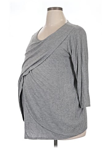Belle + Sky 3/4 Sleeve T-Shirt (view 1)