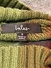 Lulus 100% Acrylic Green Turtleneck Sweater Size S - photo 7